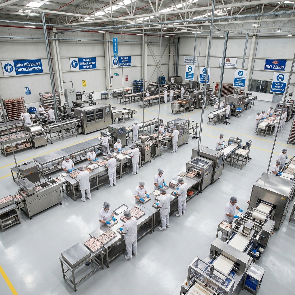 Arber Gıda üretim tesisi