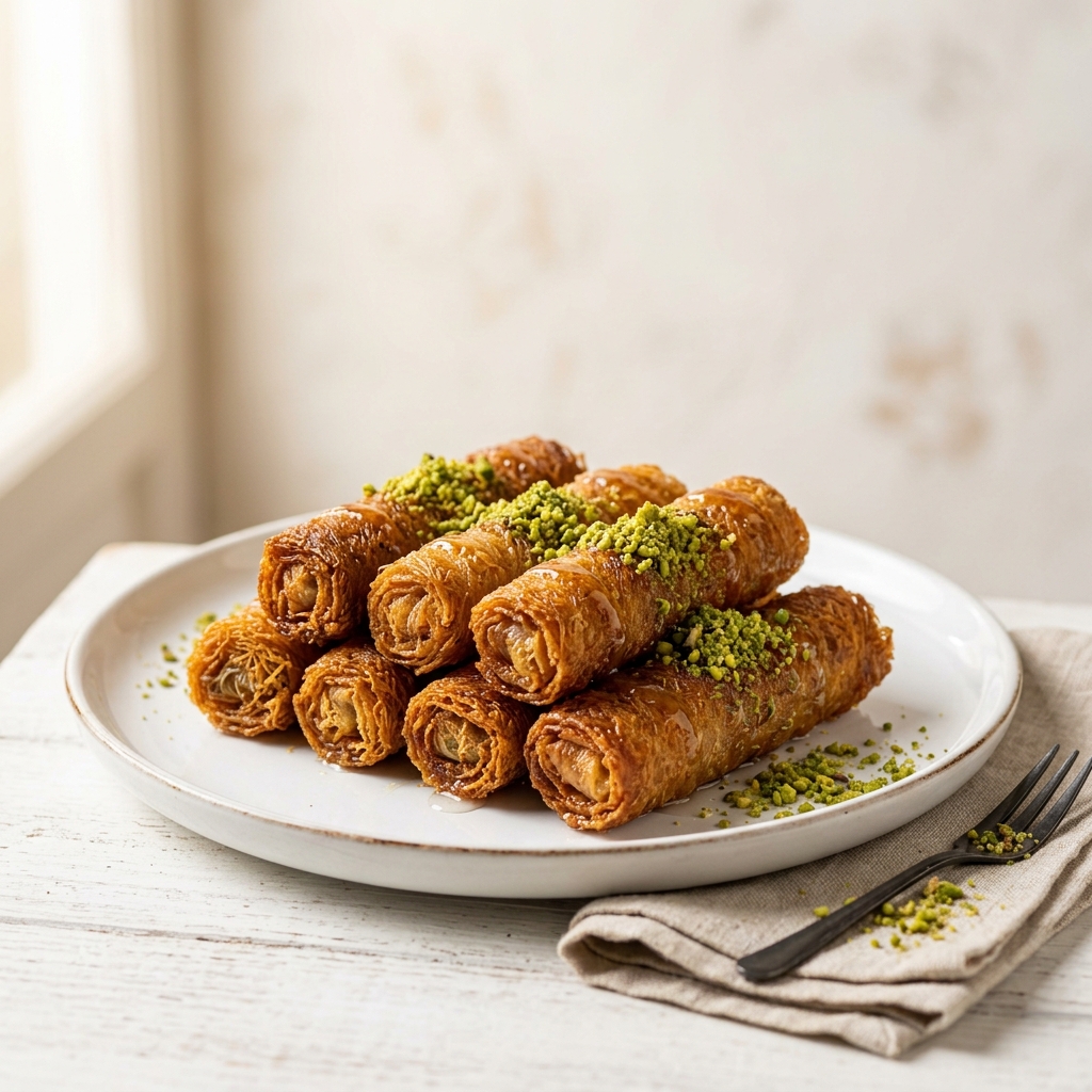 Kızarmış Sarma Kadayıf